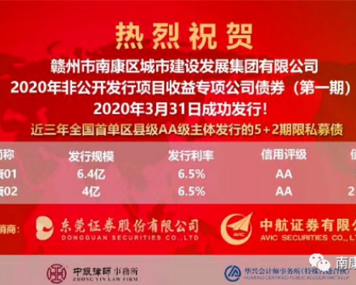 重磅！集團(tuán)融資捷報(bào)頻傳